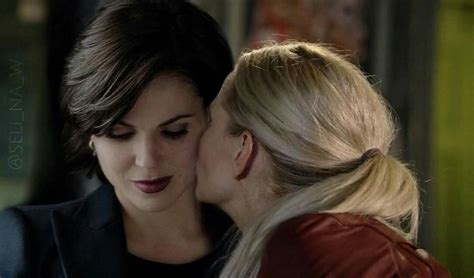 emma regina kiss|'Once Upon a Time' Series Finale: Regina Is [Spoiler], .